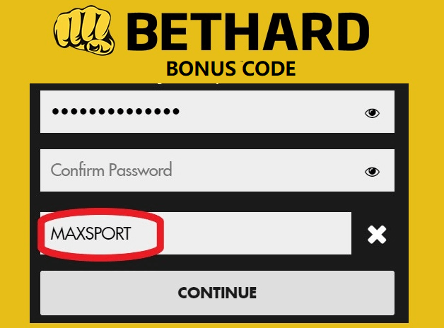 Bethard casino bonus codes