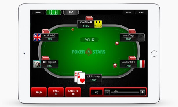 Pokerstars Android iOS