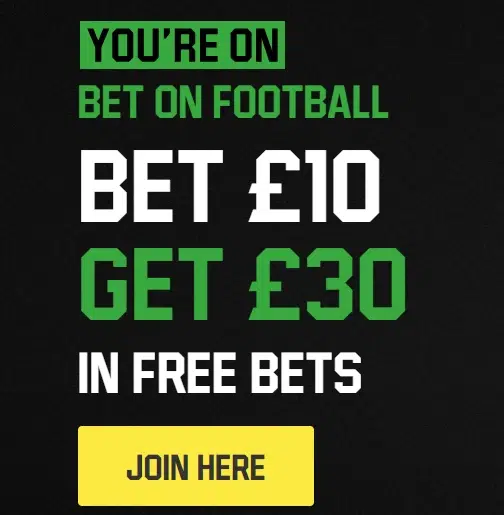 unibet uk welcome offer Bet £10 Get £30 in Free Bets