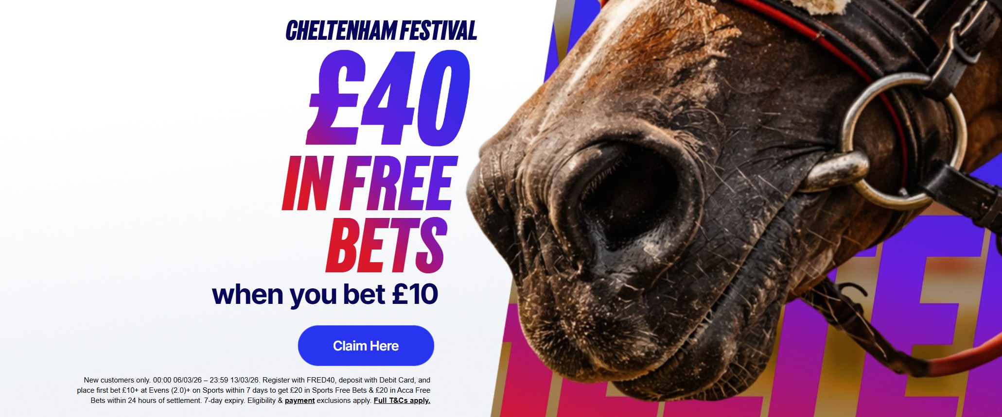 Betfred Bonus Code