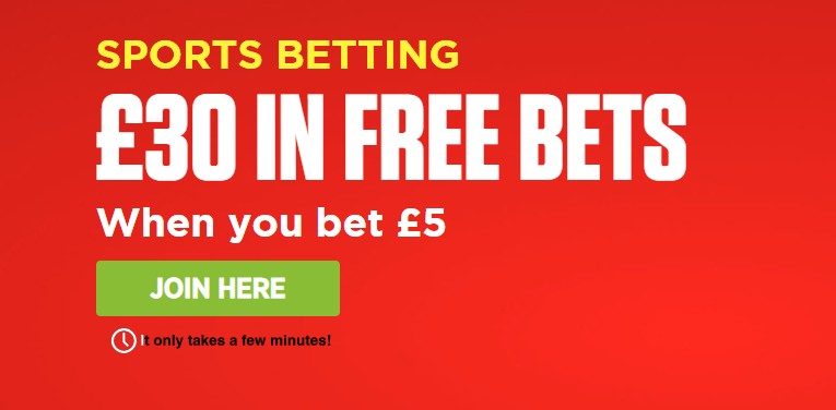 ladbrokes uk offer 30 in free bets