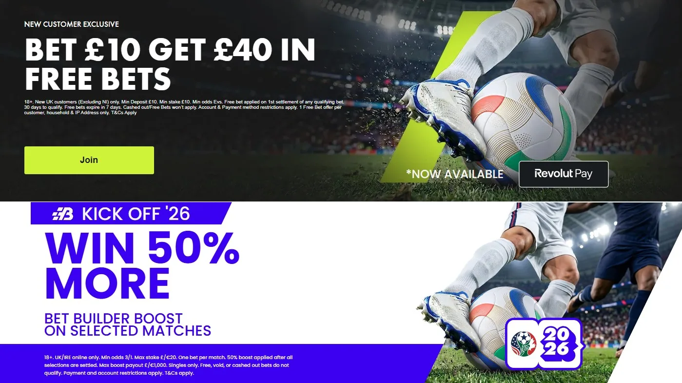 boylesports new wc 2026 bonus offer