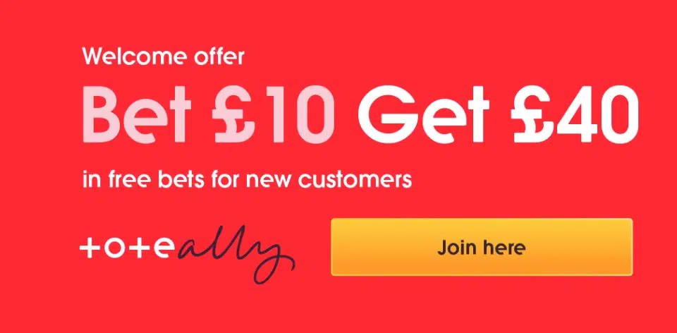 tote uk new wc welcome offer