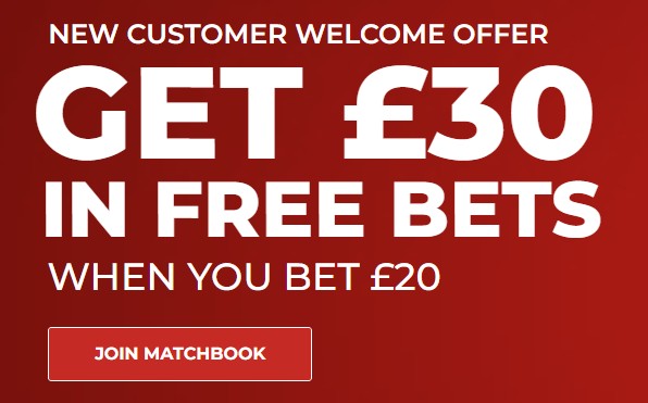 matchbook new wo for new UK players